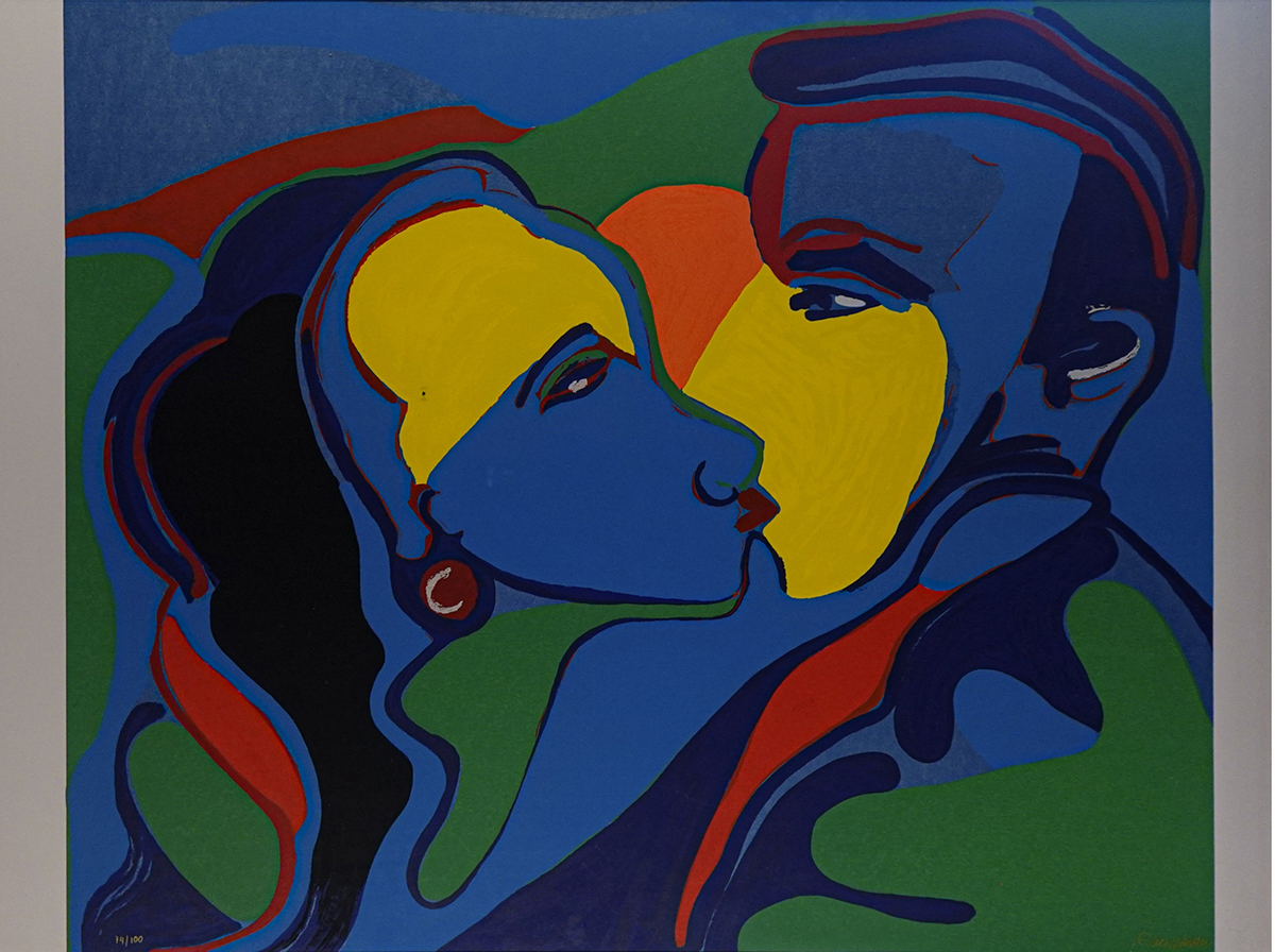 Rubens Gerchman - O Beijo