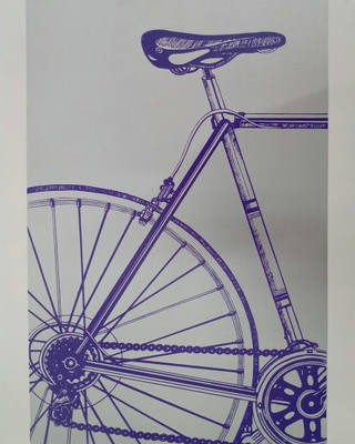 Kleber Ventura - Bicicleta roxa