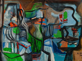 Roberto Burle Marx - Composição abstrata