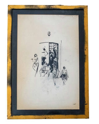Carybé - Moças à porta