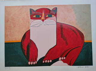 Aldemir Martins - Gato Vermelho