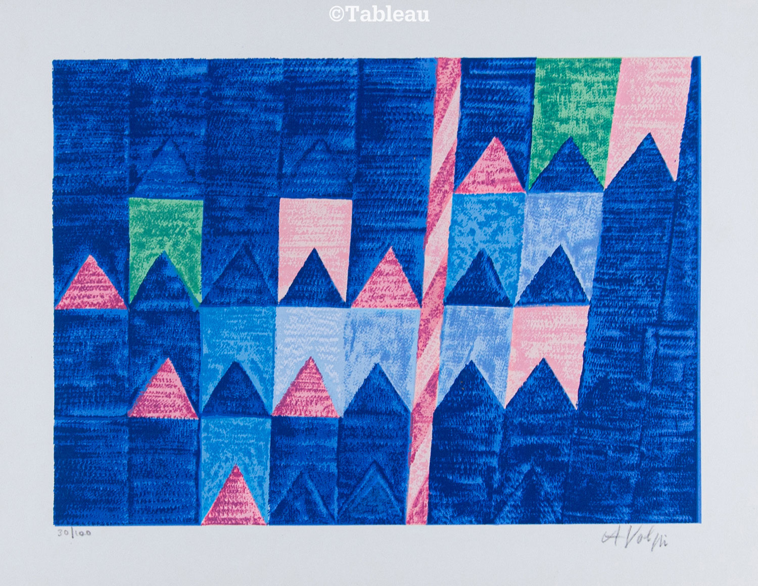 Alfredo Volpi - Bandeirinhas