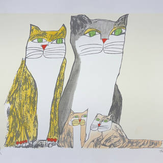 Aldemir Martins - Gatos