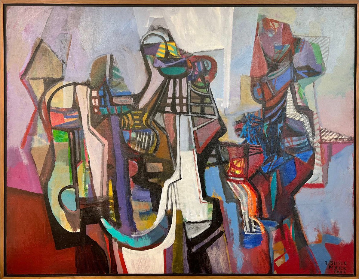 Roberto Burle Marx - Composição abstrata
