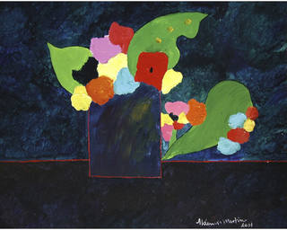 Aldemir Martins - Vaso com flores