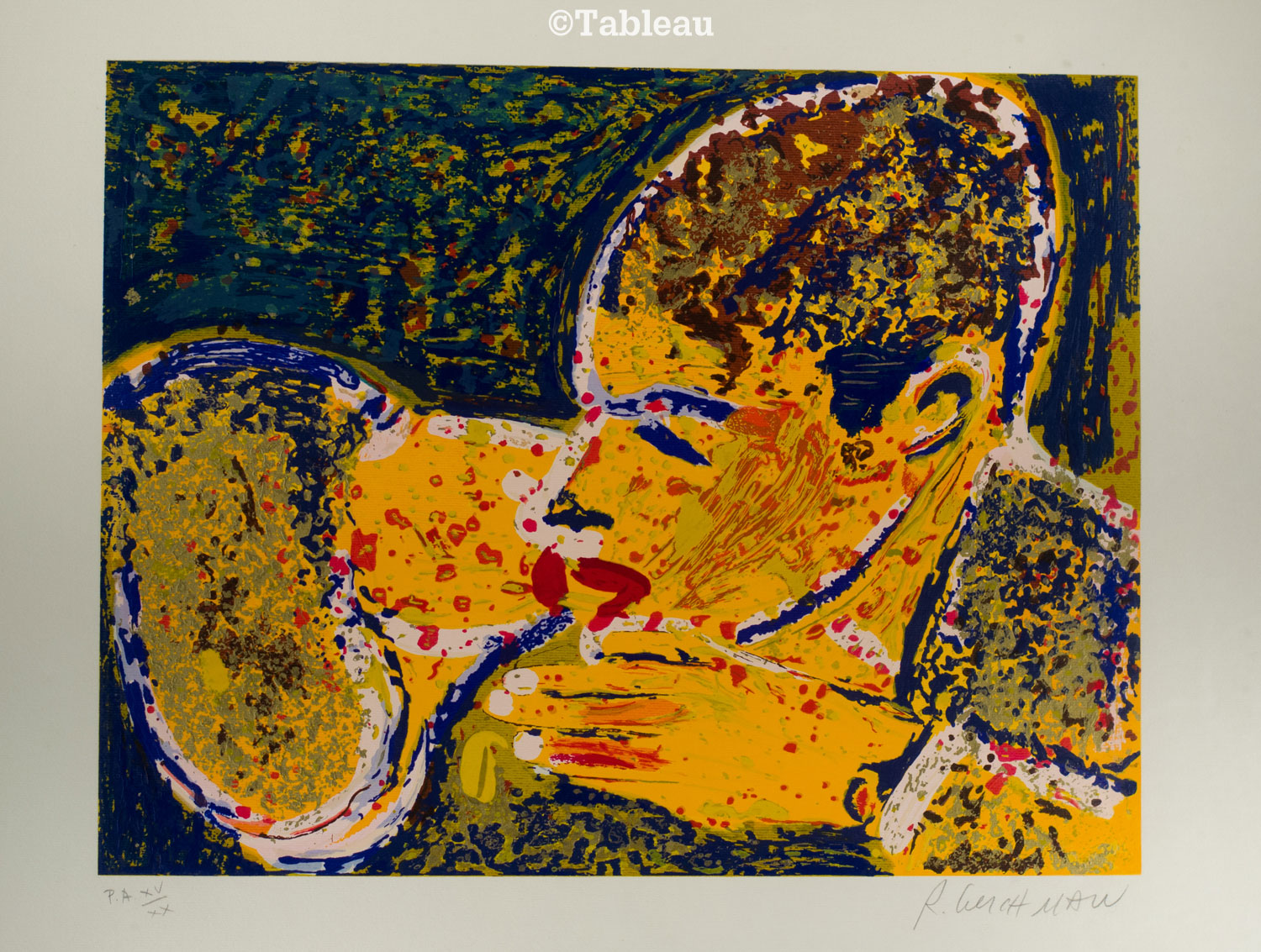 Rubens Gerchman - O beijo