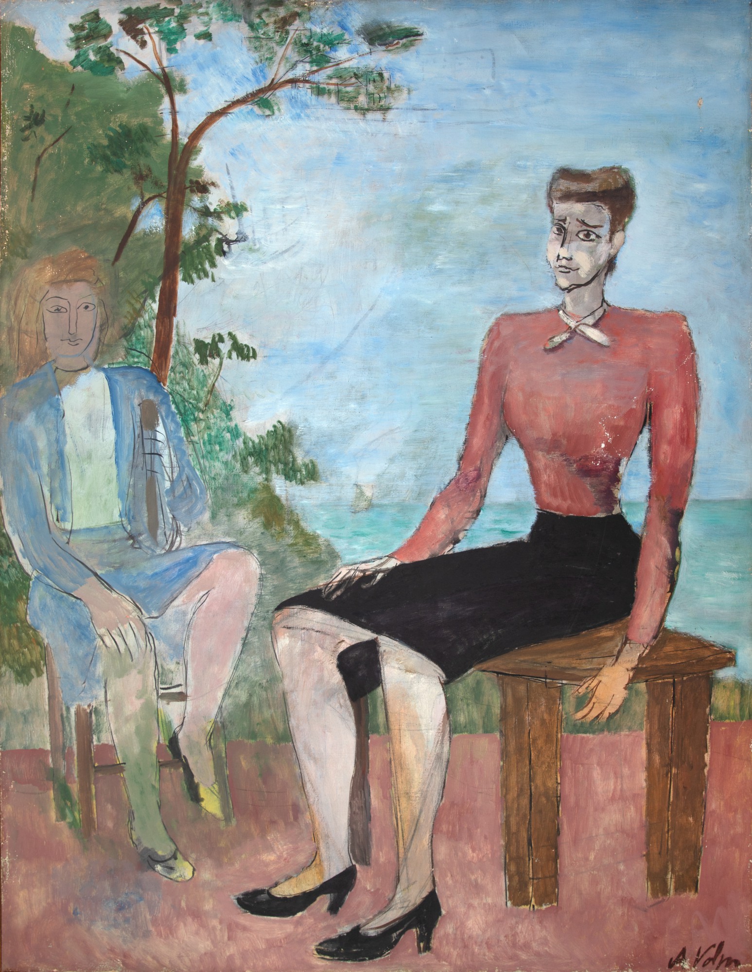 Retrato de Hilde Weber