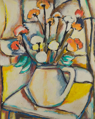 Aldo Bonadei - Flores