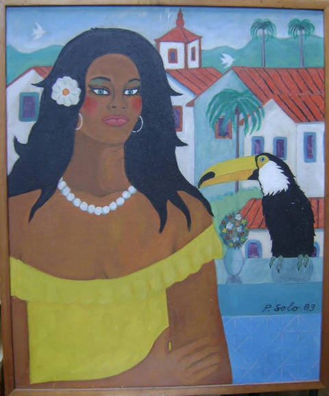 Mulata com Tucano - Ost - 1983 - 50 x 60