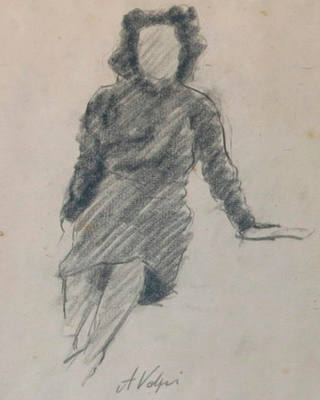 Alfredo Volpi - Mulher