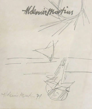 Aldemir Martins - Paisagem