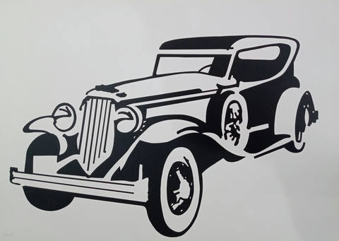 Calhambeque preto