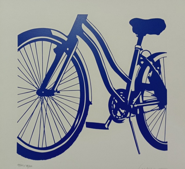 Bicicleta Azul
