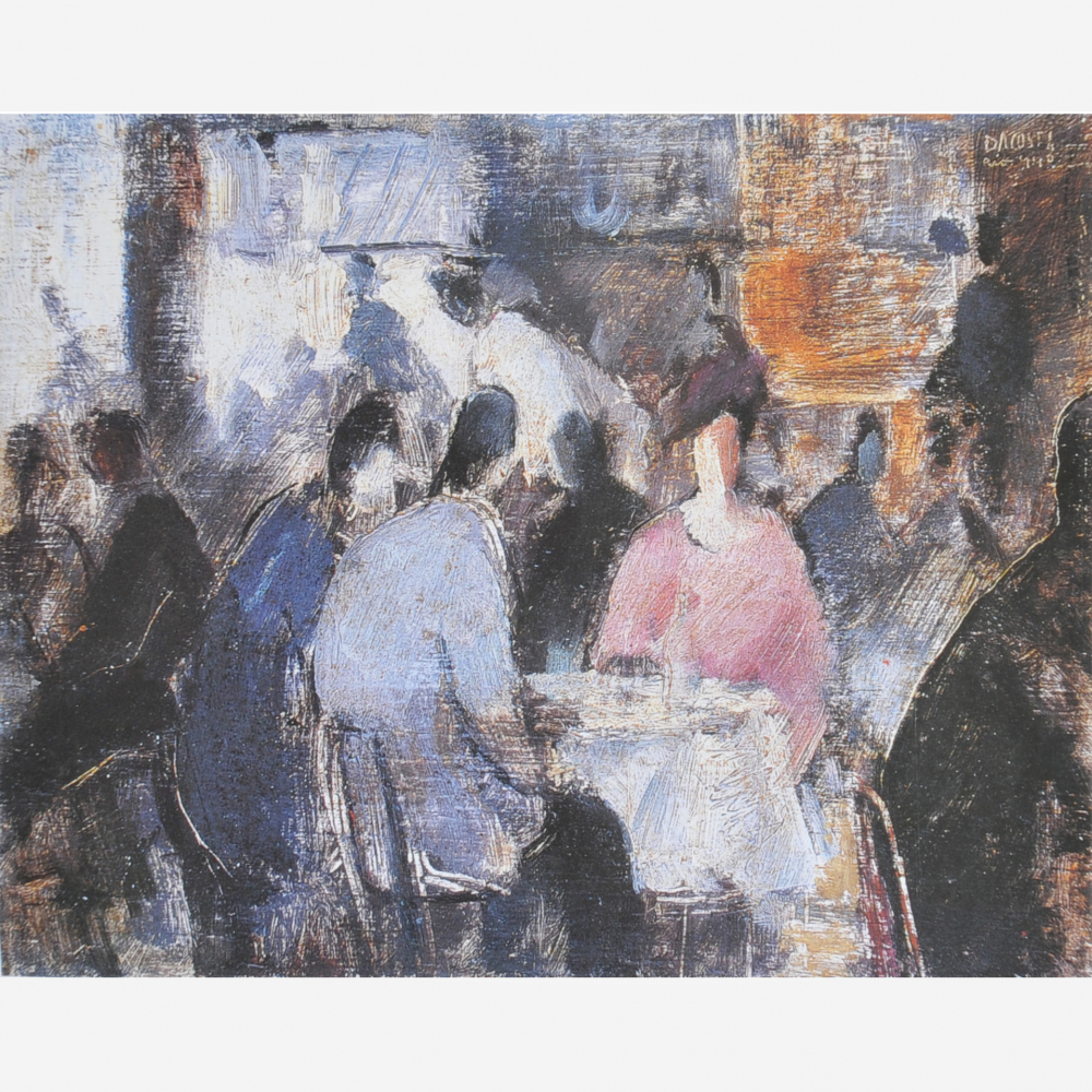 Milton Dacosta - Cena de Bar