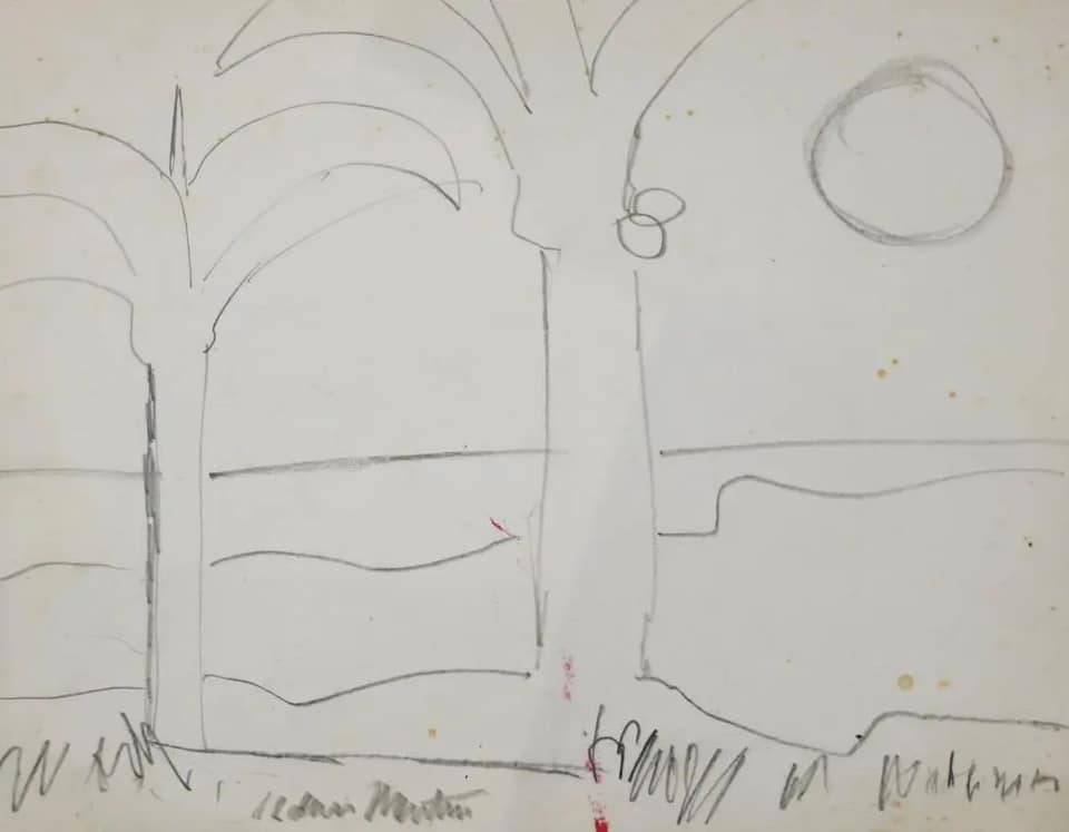 Aldemir Martins - Paisagem