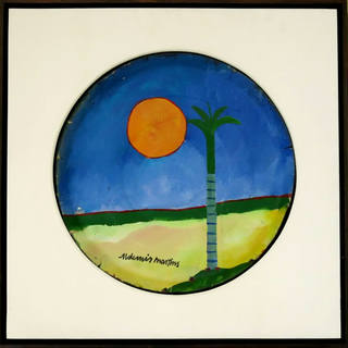 Aldemir Martins - Marinha com Coqueiro