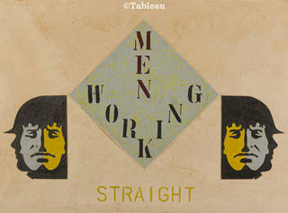 Rubens Gerchman - Men working straight