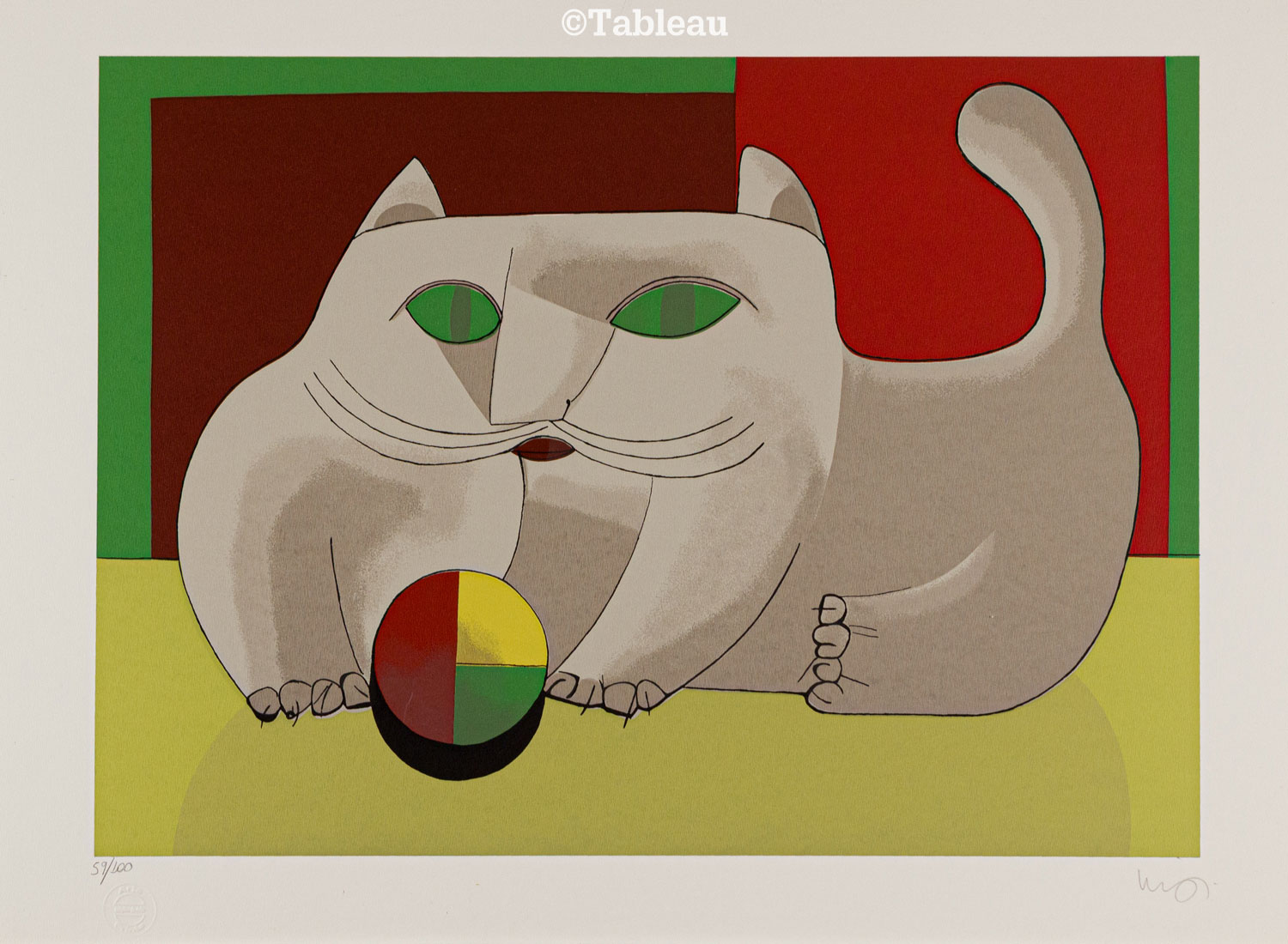 Gato com bola