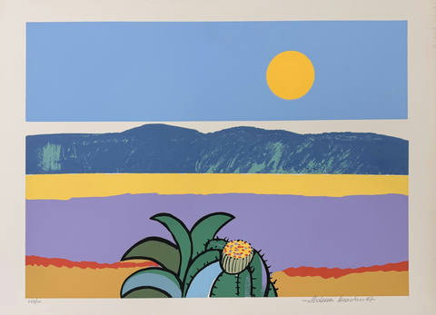 Paisagem com cactus