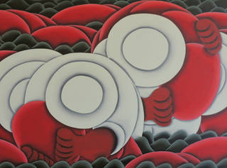 José Sabóia - José Sabóia – Colheita – Ast – 50 X 100 cm