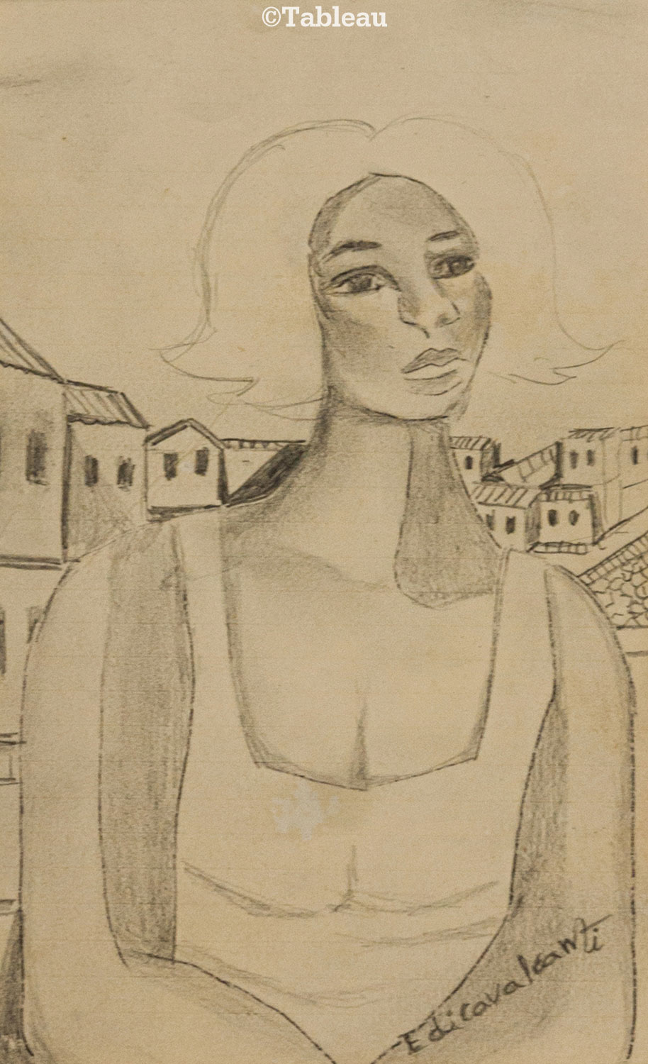 Emiliano di Cavalcanti - Mulata