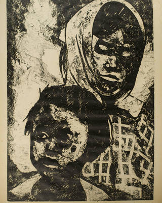 Lasar Segall - Mãe e filho