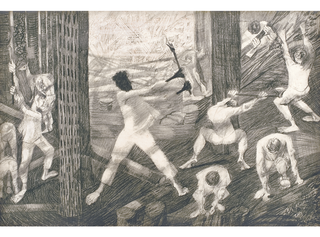 Candido Portinari - Derrubada, C. 1957