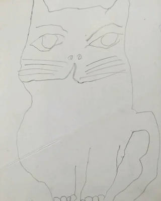 Aldemir Martins - Gato