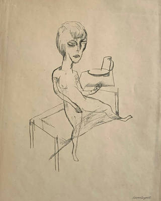 Lasar Segall - Álbum Bubu, Dois Homens à Mesa, Duas Mulheres na Rua, Homem e Mulher, Mulher Sentada