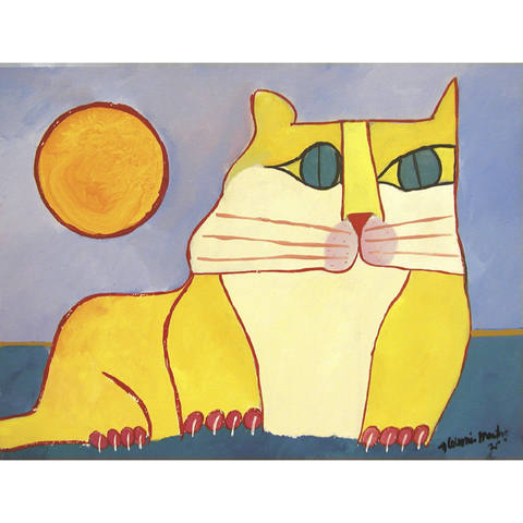 Gato amarelo