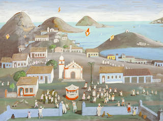 Fulvio Pennacchi - Aldeia com Mar