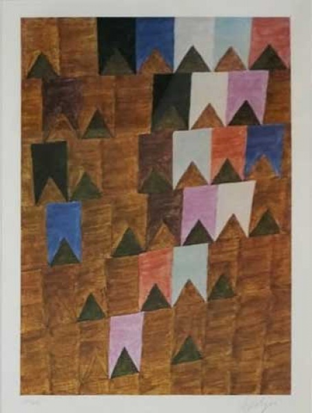 Alfredo Volpi - Bandeirinhas