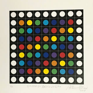 Antonio Peticov - Quadrado Mágico Negro