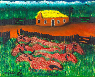 José Antônio da Silva - Bois no pasto