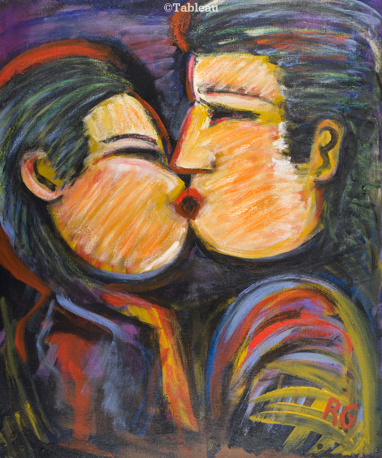 Rubens Gerchman - Beijo