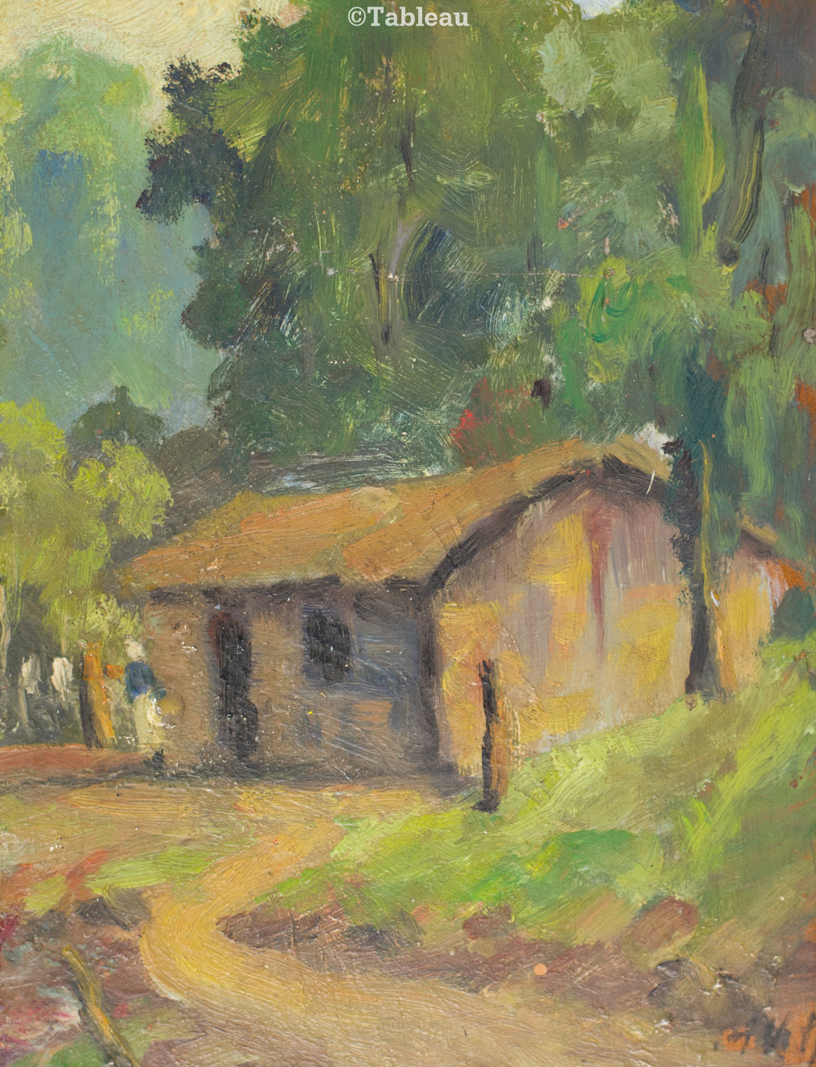 Alfredo Volpi - Paisagem