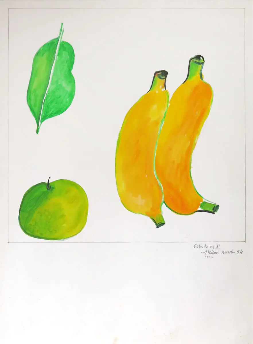 Aldemir Martins - Frutas - Estudo III
