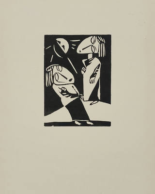 Lasar Segall - Duas figuras