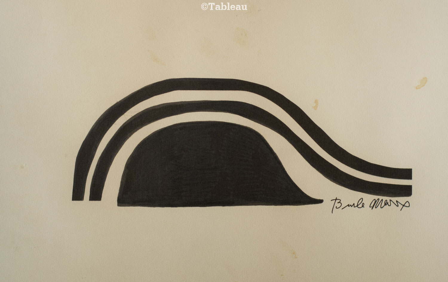 Roberto Burle Marx - Projeto da calçada de Copacabana