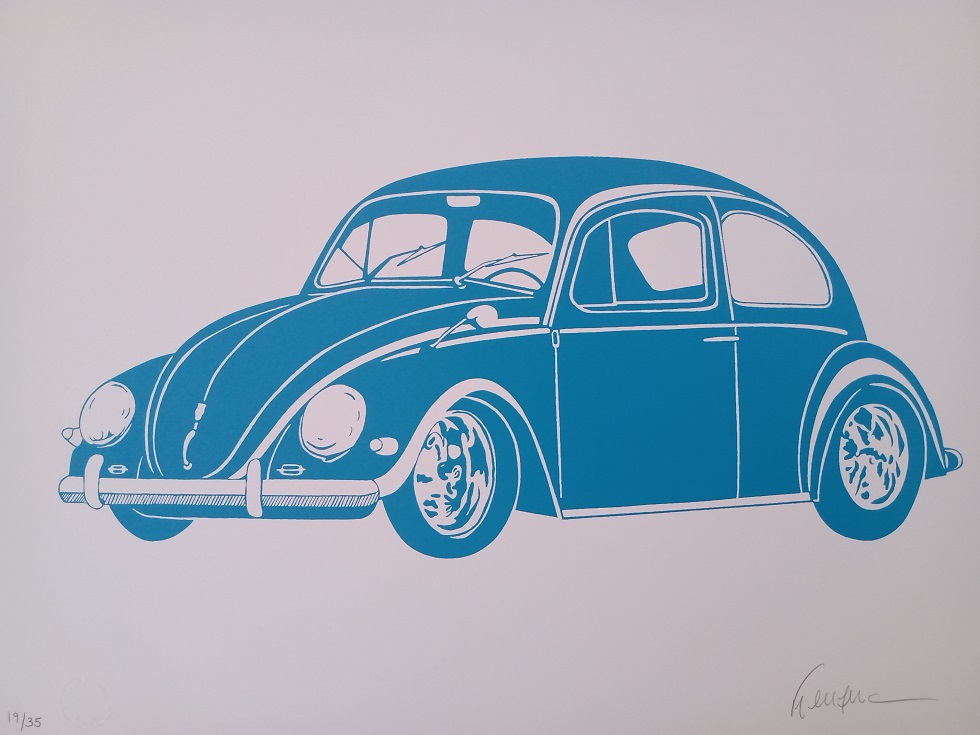 Fusca Azul