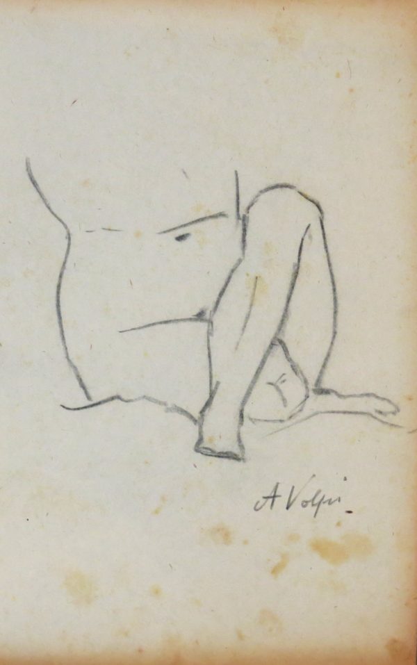 Alfredo Volpi - Nú Feminino (s/ dataa)