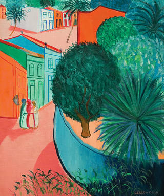 Cícero Dias - Paisagem urbana com mulheres