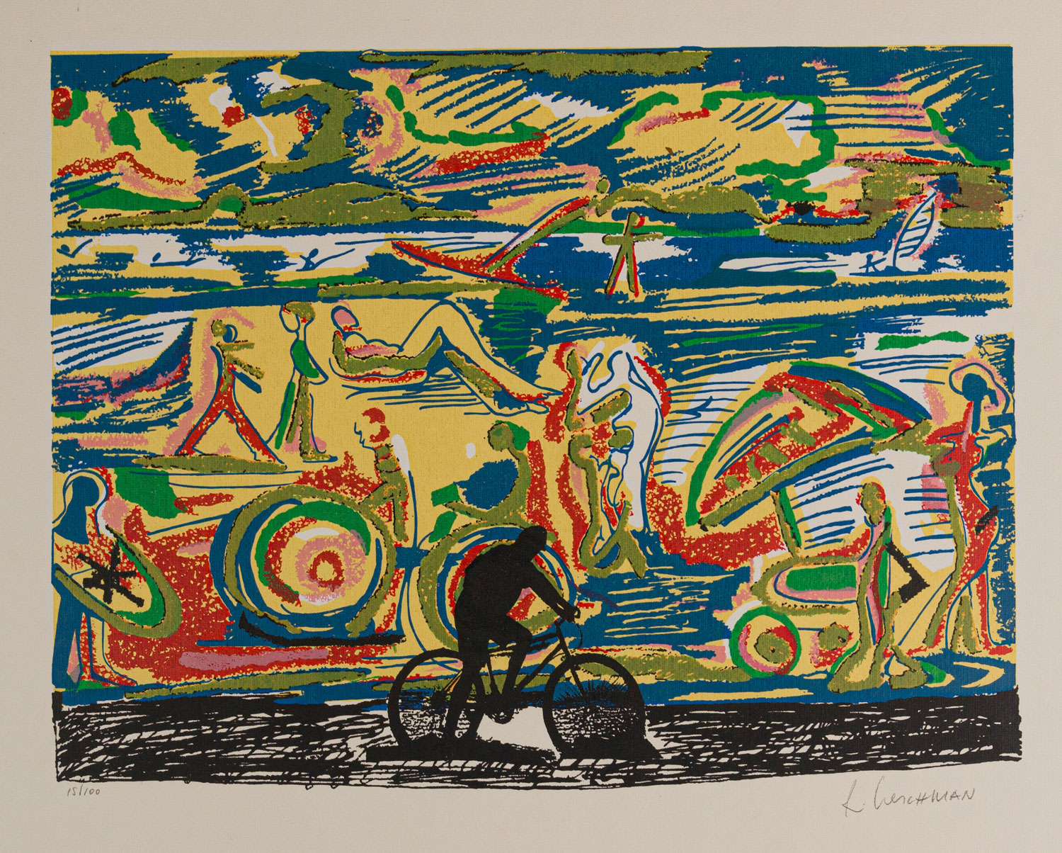 Rubens Gerchman - Na praia