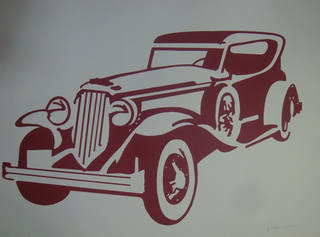 Kleber Ventura - Carro antigo vermelho