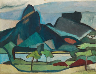 Aldo Bonadei - Dois irmãos e Pedra da Gávea