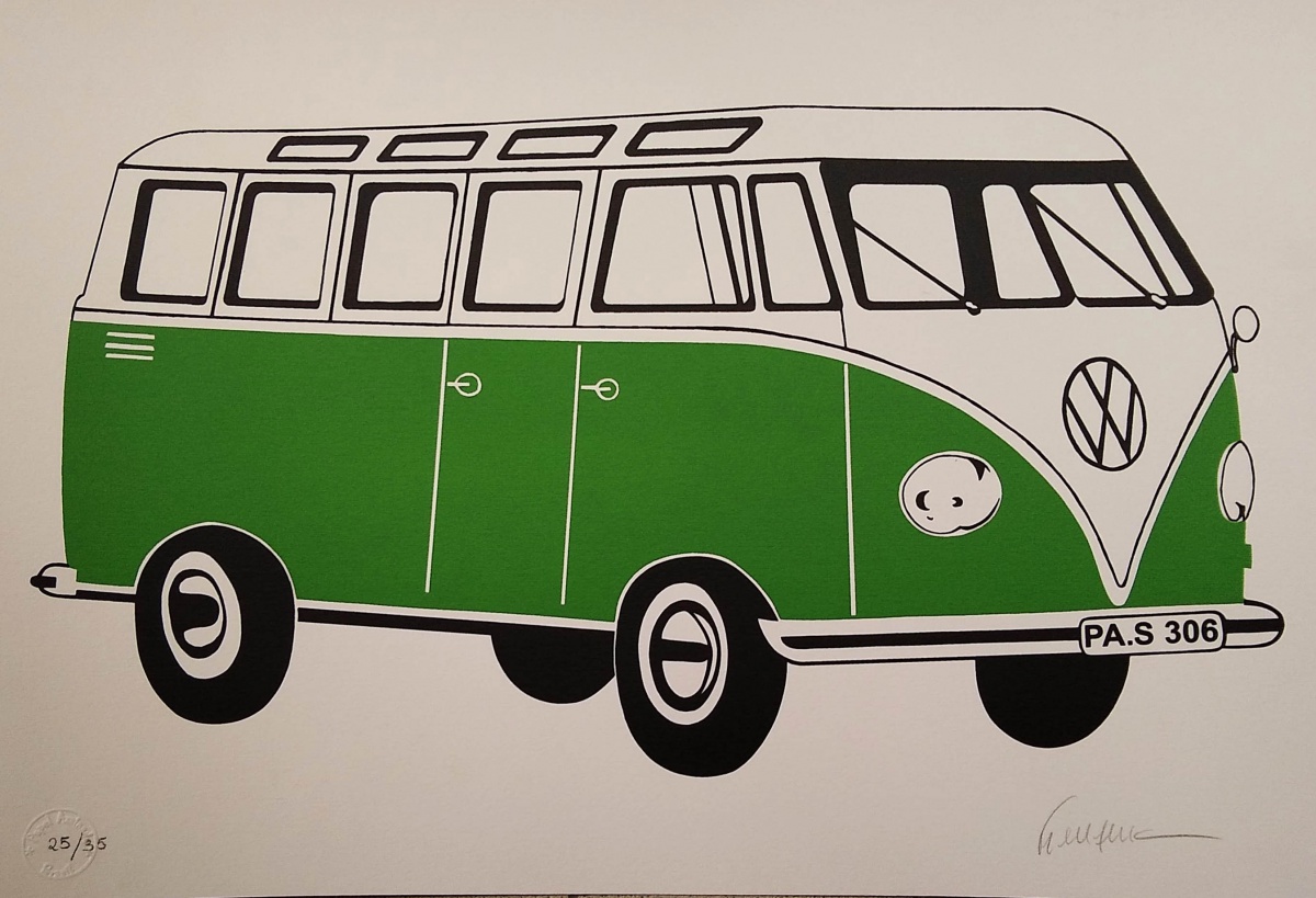 Kleber Ventura - Kombi verde