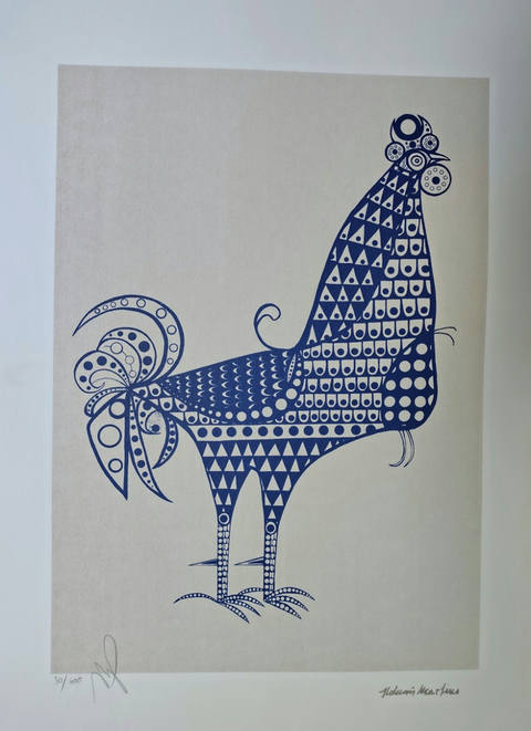Galo Azul