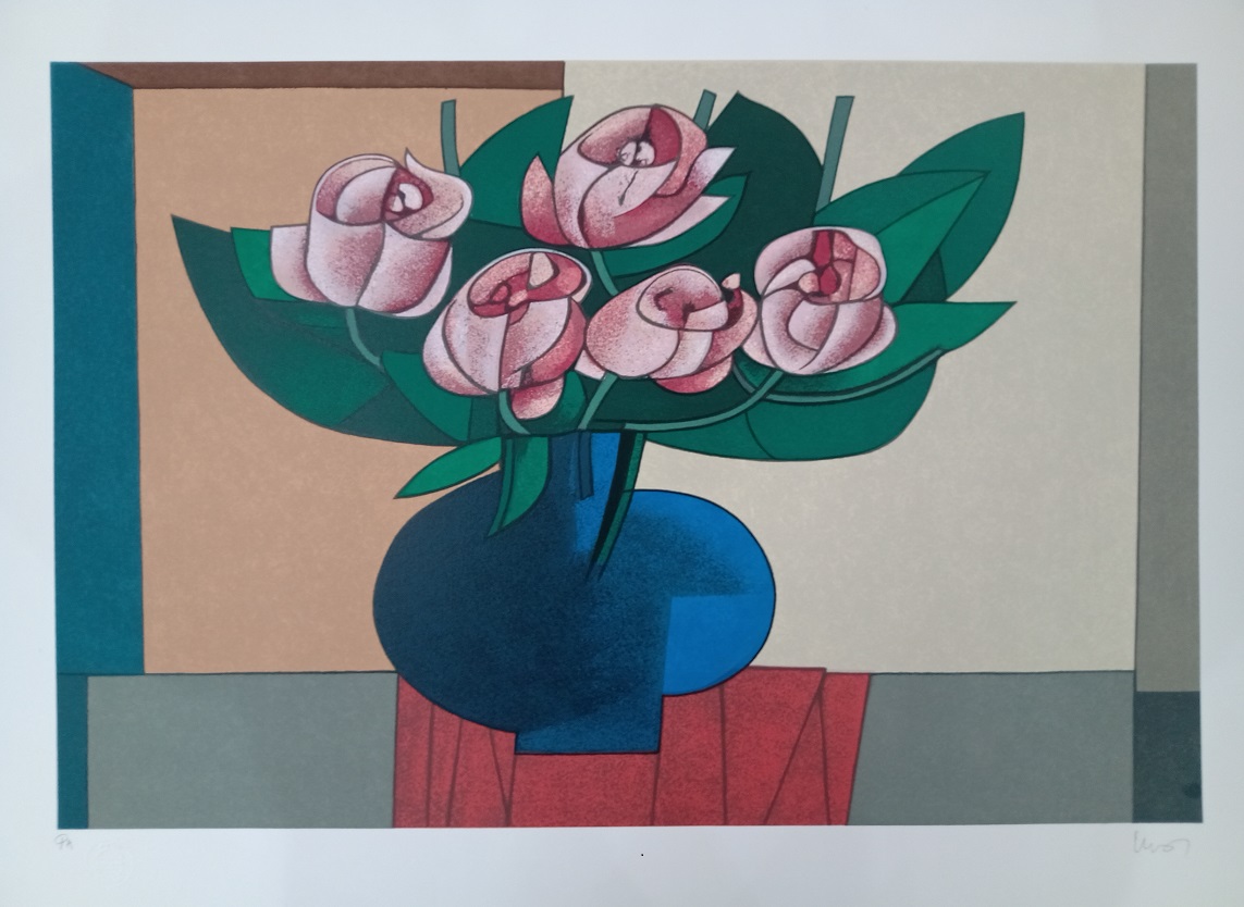 Inos Corradin - Vaso com Rosas