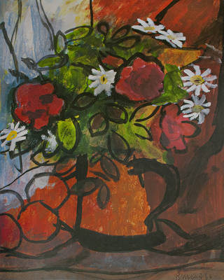 Aldo Bonadei - Jarro de Flores