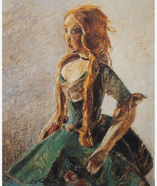 Alfredo Volpi - Menina